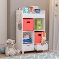 thumbnail image 3 of RiverRidge® HomeCubby Storage Cabinet with Bookrack in White for Kids, 3 of 9