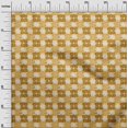 thumbnail image 3 of oneOone Polyester Spandex Dark Mustard Fabric Floral Sewing Craft Projects Fabric Prints By Yard 56 Inch Wide, 3 of 4