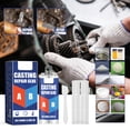 thumbnail image 2 of Metal Casting Adhesive High Strength Bonding Glue For Metal Repair Heavy Duty Epoxy Glue With Spatula For Diy Home Repair Automotive Fix Tool Glue, 2 of 9