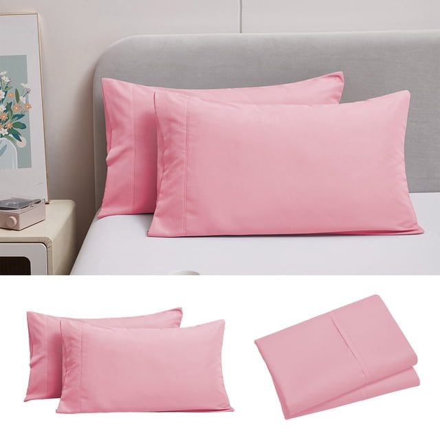 Tyidzon 2 Pack Throw Pillow Covers, 20X30 Inch Queen Pillow Cases Set, Soft, Anti-Wrinkle, Fade Resistant, Envelope Closure Pillow Cases Standard Size