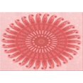 thumbnail image 1 of Ahgly Company Machine Washable Indoor Rectangle Transitional Pastel Pink Area Rugs, 2' x 3', 1 of 7