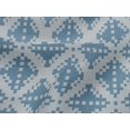 thumbnail image 4 of oneOone Viscose Jersey Fabric Check Kasuri Print Fabric By Yard 60 Inch Wide, 4 of 5