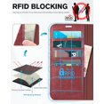 thumbnail image 3 of Case Wallet for iPhone 14 Plus, [RFID ing] PU Leather Stand Folio Cover with 4 Slots [TPU Protective, 3 of 5