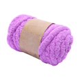 thumbnail image 4 of GUOOL Chunky Wool Yarn Hand Knitting Soft Giant Wool Yarn Threads Bulky Yarn for Throw violet, 4 of 9