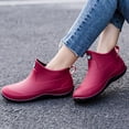 thumbnail image 2 of Kcodviy Slip Women's Rain Shoes Rain Shoes Women Size 11 Korean Version Solid Color Winter Boot for Men Short Tube Women's Water Shoes Men Winter Shoes, 2 of 5