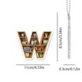 thumbnail image 2 of 26 Letter Acrylic Keychain Pendant for Books, 2 of 3