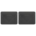 thumbnail image 1 of Husky Liner Floor Mat 52021 Heavy Duty Floor Mats; Multi-Fit; Raised Ridges; Black; Rubber; 2 Piece, 1 of 4