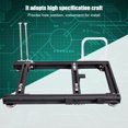 thumbnail image 2 of Rdeghly Computer Case,For ITX Case,DIY Open Frame Heat Dissipation Aluminum Alloy Computer PC Case Chassis for ITX (Black S), 2 of 10