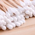 thumbnail image 4 of 500 PCS Cotton Swabs with Case Dual Round Head Q Tips Disposable Cotton Sticks Cosmetic Beauty Tools for Makeup Ear New, 4 of 8