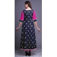 thumbnail image 4 of Bimba Anarkali Kurta Imprimée Longue Robe Maxi IndianKurtisFor Femmes Tenue de Fête, 4 of 6