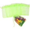 thumbnail image 4 of ORUYROP ® 100pcs Drawstring Organza Jewelry Candy Pouch Party Wedding Favor Gift Bags (7x9, Light Green), 4 of 7