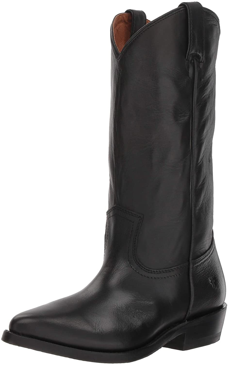 FRYE Women's Billy Pull On Western Boot, Black, 7 M US