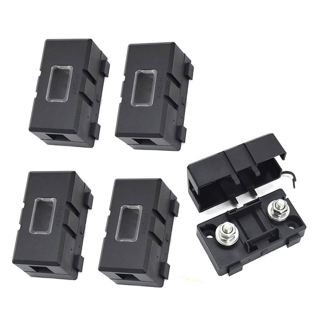 Pack of 4 Car Fuse Practical Replaceable Modification Holder Universal Auto Vehicle Truck Caravans RVs Flame Retardant Circuit Protection Fuses Replacement Parts 30A