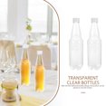 thumbnail image 3 of SKISUNO 6Pcs Juice Bottles Plastic Clear Bottle Reusable Drink Storage for Classroom Use, 3 of 8