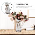 thumbnail image 3 of MasteelfCA Vintage Style Metal Flower Vase Iron Flower Pot Desktop Flower Bucket Ornament, 3 of 8