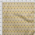 thumbnail image 3 of oneOone Viscose Chiffon Fabric Ethnic Ikat Printed Craft Fabric BTY 42 Inch Wide, 3 of 4