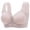 Purple, variant on biudgviw Wireless Bras for Women Comfort Front Closure Full Figure High Support Lift Push up Bralettes Soft Everyday Bras