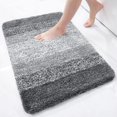 thumbnail image 1 of OLANLY Luxury Microfiber Bath Mat, Extra Soft and Absorbent Bathroom Mat, Non-Slip Plush Shaggy Bathroom Rug, Machine Wash Dry, Bath Rugs for Bathroom Floor, Tub and Show, 1 of 7