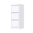 thumbnail image 1 of AOBABO 3 Drawer Vertical Metal File Cabinet w/Lock, Fully Assembled, White, 1 of 11