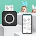 thumbnail image 4 of Label printer,All-in-one With Ios Android Support Bt With 57mm Compatible With Paper Rolls Compatible With Ios Printer Portable Printer Saante 6 Thermal Paper With 6 Thermal Rolls 5 Paper, 4 of 7