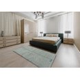 thumbnail image 4 of Ahgly Company Tapis d'Intérieur Ronds Abstraits Gris Foncé Tapis de Zone Abstraits, 4 Pieds Rond, 4 of 6
