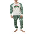 thumbnail image 2 of Family Matching Clothes Christmas Sleepwear  Tree Print Tops Trousers Baby Romper Pajamas Set, 2 of 7