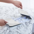 thumbnail image 3 of Letter Envelopes Dustpan And Brush Set Multi Functional Cleaning Tool/Mini Sweeper With Hand Besom Brush Cute Dirt Pan For Kids Toys Dog Camping Table Desk Car Small Messes Swe, 3 of 7