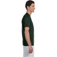 thumbnail image 2 of Champion Mens Basic Tee, S, Dark Green, 2 of 2