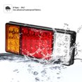 thumbnail image 4 of Truck 2pcs 36LED Taillight 3 Colors Super Bright Waterproof Rear Lamp For Truck Trailer, 4 of 8