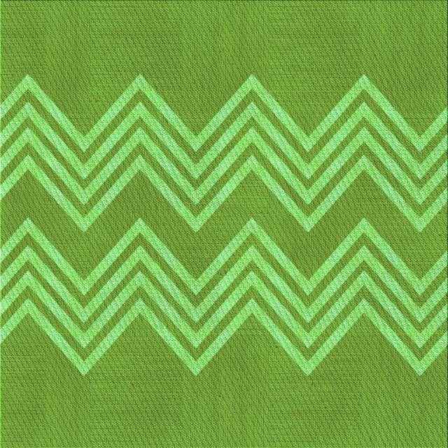 Ahgly Company Machine Washable Indoor Square Transitional Emerald Green Area Rugs, 5' Square