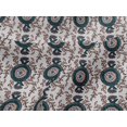 thumbnail image 4 of oneOone Viscose Jersey Fabric Leaves & Floral Block Printed Craft Fabric BTY 60 Inch Wide, 4 of 5