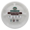 thumbnail image 1 of Verka Greenline 10-Inch 3-Compartment Plates, 20 Pieces, 1 of 6