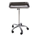 thumbnail image 2 of Plateau pour Instruments de Salon, Plateau Médical Polyvalent en Acier Inoxydable avec Cadre Texturé pour Studios pour Coiffeur, 2 of 7