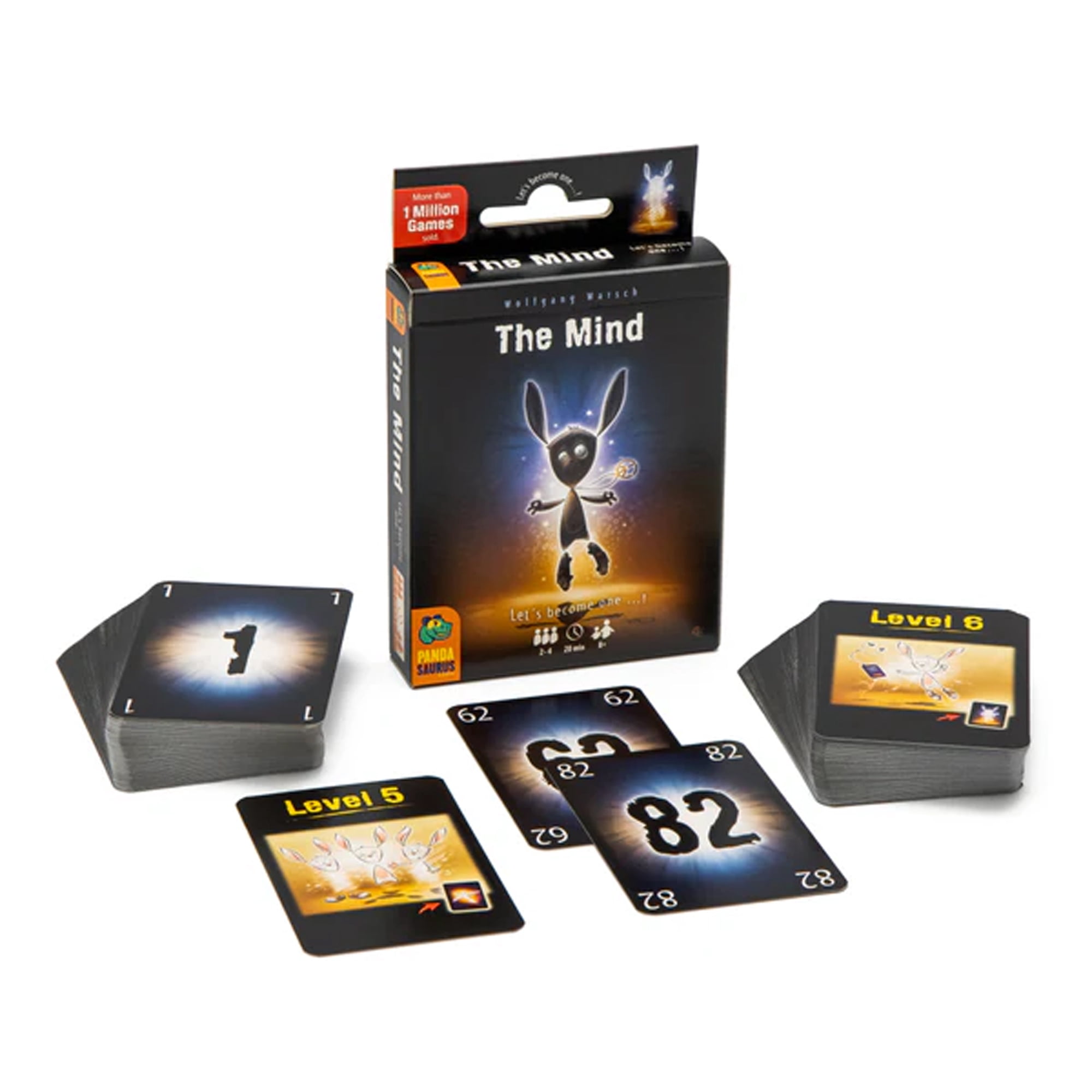 The Mind - Jeu de Cartes Coopératif et de Communication Intuitive par Pandasaurus Games, 8 Ans et Plus