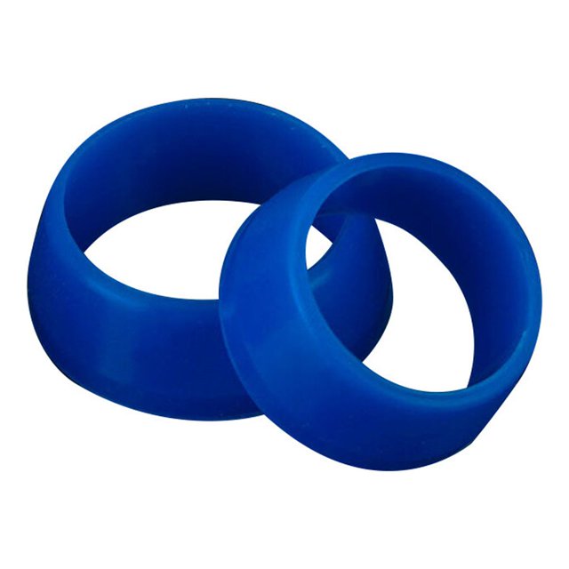 ZLight Seat Post Rubber Cycling Silicone Waterproof Mountain Bike Seatpost Protective Accessory 1 PC Blue L 1Set