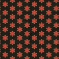 thumbnail image 1 of Ahgly Company Tapis d'Intérieur Lavable à la Machine, Carré, Transitionnel, Rouge Nuit, Tapis de Zone, 6 Pieds Carré, 1 of 7