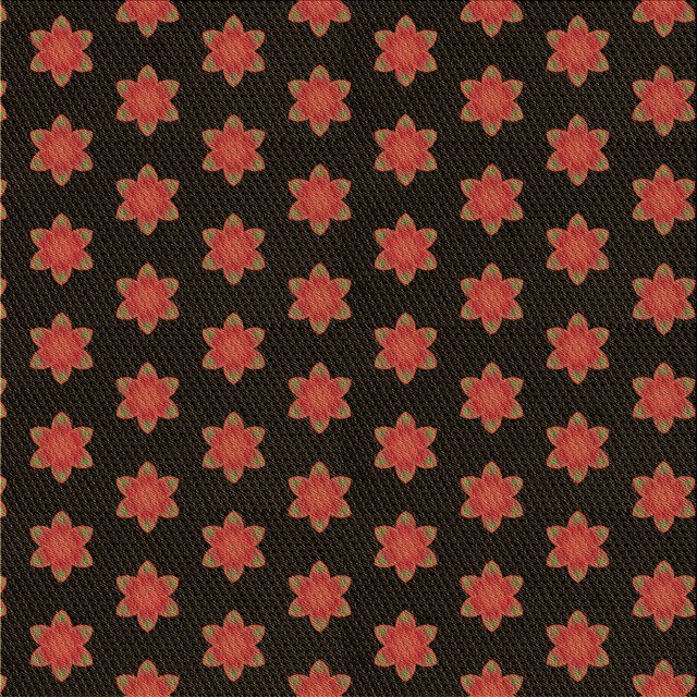 Ahgly Company Tapis d'Intérieur Lavable à la Machine, Carré, Transitionnel, Rouge Nuit, Tapis de Zone, 6 Pieds Carré