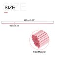 thumbnail image 2 of Unique Bargains Fiber Reed Diffuser Sticks 8.6'x3mm for Aroma Fragrance Essential Oil, Pink Pack of 100, 2 of 5