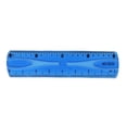 thumbnail image 1 of SLYNSHome Transparent Ruler Color Plastic Rulers 8 inch Ruler with Centimeters,Millimeter and Inches Office Supplies - Blue, 1 of 5