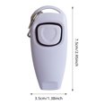 thumbnail image 2 of TIELUTT Whistle Clicker 2 in 1 Dog Training Device Dog Stop Barking Dog Devices Automatic Cat Clicker Training Set Dog Whistle Stop Cats from Jumping on Counter Stop Dog Barking Device Outdoor Long Ra, 2 of 5