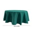 thumbnail image 3 of DIANWUDG 80 Inches Round Tablecloths Round Tablecloths Suitable For Home Use Pubs Restaurants Polyester Fiber And 9 Colors Available, 3 of 6