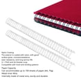 thumbnail image 3 of 100PCS A4 Binding Wire 1/2in Diameter 34 Double  Nylon Coated Iron Wire Professional Binding Spines For Presentations Reports Projects, 3 of 8