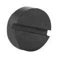 thumbnail image 3 of Jack Pad Adapter, Durable Professional Slotted Black Jack Pad Wear Resistant Rubber  For Vehicles, 3 of 8