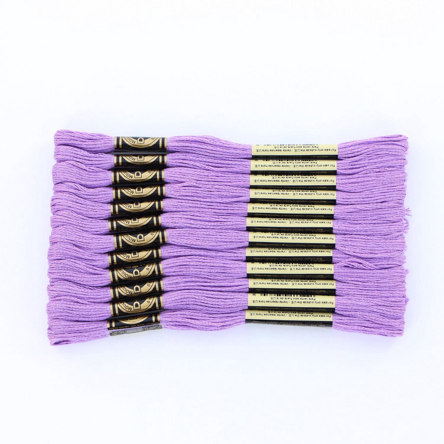 DMC violet coton 6 brins fil à broder écheveau, 8 m (8.7 yd)