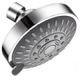 thumbnail image 1 of WHEANG Shower Head Head Adjustable Inch Shower 4 Top 5-Setting Head Pressure High Shower Spray Shower One Size Silver, 1 of 7