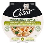 Cesar Wholesome Poulet, Carottes, Orge & Haricots verts, aliments pour chiens humides
