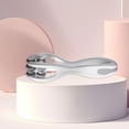 thumbnail image 1 of BELOVING Rouleau Masseur pour Doigts, Rouleau pour Articulations de la Main, Rouleaux Doubles Rouleau de Massage de la Main Outils pour Raideur Utilisateurs de Clavier Hommes Femmes Gris, 1 of 10