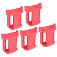 thumbnail image 2 of Support de Fixation de Batterie, Installer Librement Empêcher Tomber 5pcs Rack de Stockage de Batterie pour 18-60V Batteries Rouge, 2 of 8
