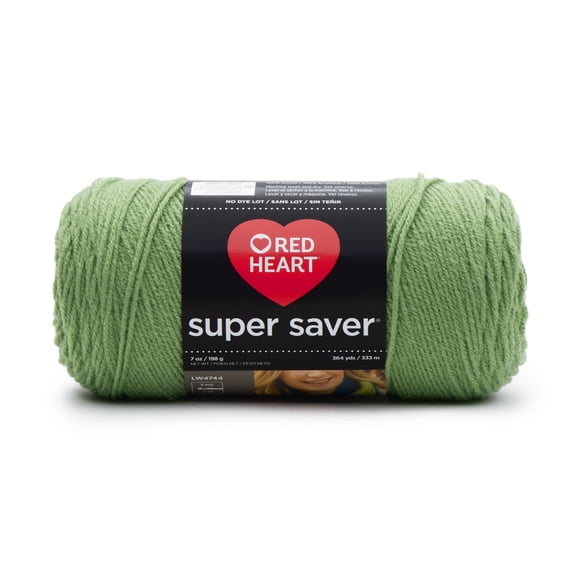 Red Heart® Super Saver® Yarn, Solid, Acrylic #4 Medium, 7oz/198g, 364 Yards