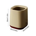 thumbnail image 3 of TIMIFIS Plastic Water Bottle Pump Large Capacity Garbage Can High Color Household Living Room Kitchen Bedroom Double-Layer High-Class Feeling Garbage Can Plastic Trash Cans Apartment Essentials, 3 of 6